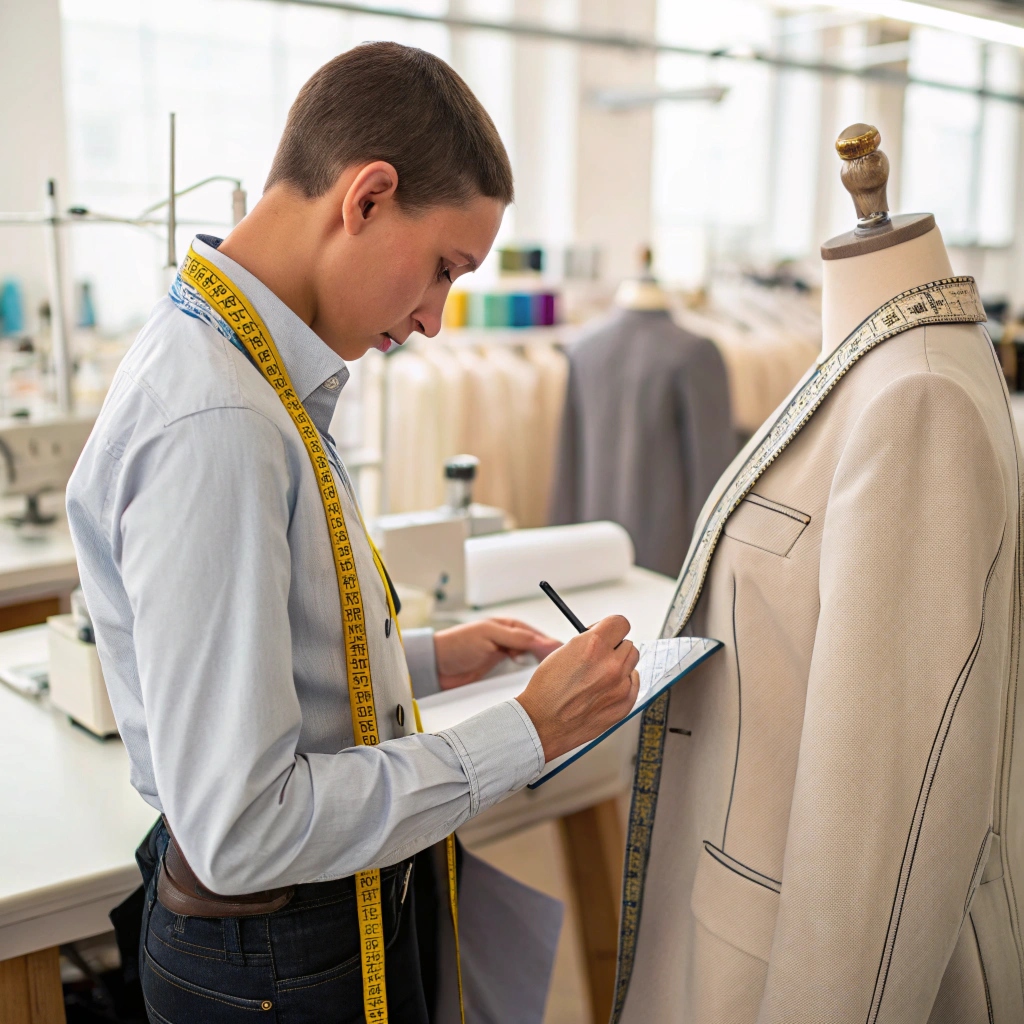 Detalle de costura artesanal